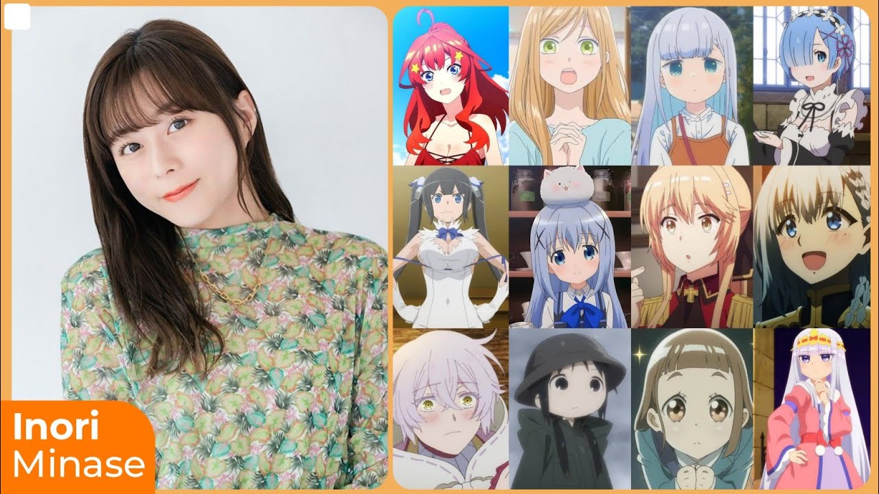Inori Minase [水瀬いのり] Top Same Voice Characters Roles - NIHON MAG